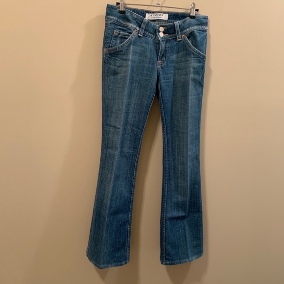 HUDSON JEANS  Bootcut Low Rise Form Fitting Size 28 - Picture 3 of 8